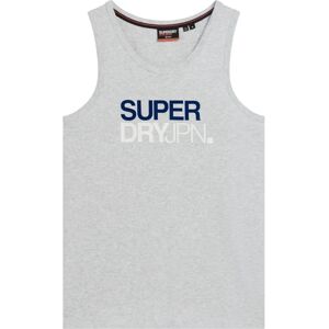 Superdry M6010802A Grey Relaxed Fit Tank Top - Shirt Superdry M6010802A Grey Relaxed Fit Tank Top - Shirt