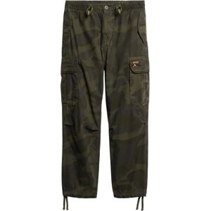 Superdry M7011133A Green Camouflage Baggy Pants - Pants Superdry M7011133A Green Camouflage Baggy Pants - Pants