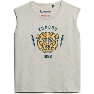 Superdry W6011981A Algodão Orgânico Sem Mangas - Camiseta Superdry W6011981A Algodão Orgânico Sem Mangas - Camiseta