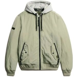 Superdry M5011722A Grøn Casual Jakke - Jakke Superdry M5011722A Grøn Casual Jakke - Jakke