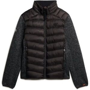 Superdry Storm Hybrid Jacket - Padded, Slim Fit, Black Superdry Storm Hybrid Jacket - Padded, Slim Fit, Black