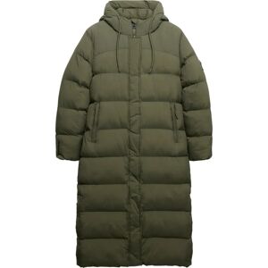 Superdry Palton Lung Matlasat Ripstop verde măsliniu deschis Superdry Palton Lung Matlasat Ripstop verde măsliniu deschis