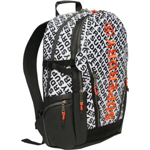 Superdry W9110392A White Canvas Backpack - Backpack Superdry W9110392A White Canvas Backpack - Backpack