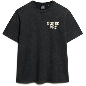 Superdry M1011997A Luźny T-shirt z Bawełny - Casual Superdry M1011997A Luźny T-shirt z Bawełny - Casual