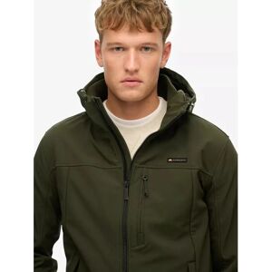 Superdry M5012103A Green Trekker Soft Shell Jacket - Jacket Superdry M5012103A Green Trekker Soft Shell Jacket - Jacket