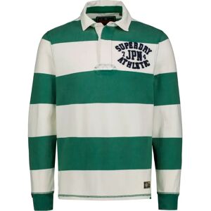 Superdry Vintage Rugby Shirt - Green Stripe - Large Superdry Vintage Rugby Shirt - Green Stripe - Large