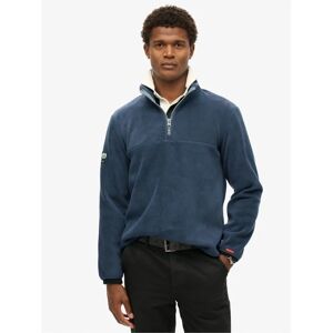 Superdry Active Navy Fleece - Model M - Active Half Zip - Fleece Superdry Active Navy Fleece - Model M - Active Half Zip - Fleece