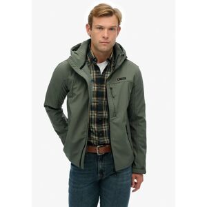 Superdry Men's Grey Olive Softshell Trekker Jacket - Jacket Superdry Men's Grey Olive Softshell Trekker Jacket - Jacket