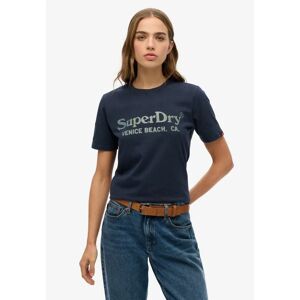 Superdry Venue Metallic Relaxed T-Shirt Superdry Venue Metallic Relaxed T-Shirt