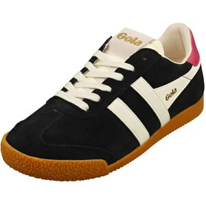 Gola Elan Suede Black Off White Trainers - Women - UK 3 Gola Elan Suede Black Off White Trainers - Women - UK 3