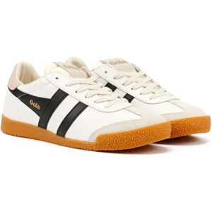 Gola Elan Leather Women's White/Black/Chalk Pink Trainers - Sneakers Gola Elan Leather Women's White/Black/Chalk Pink Trainers - Sneakers