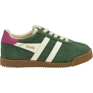 Gola Elan Kids Sneakers - Evergreen/off White Suede - Kids Sneakers Gola Elan Kids Sneakers - Evergreen/off White Suede - Kids Sneakers