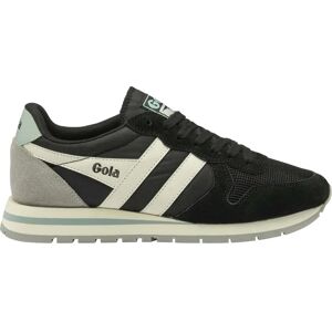 Gola Daytona Womens Trainers - Black Off White - Vintage '90s Style Gola Daytona Womens Trainers - Black Off White - Vintage '90s Style