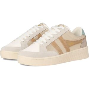 Gola Superslam Blaze Womens Fashion Trainers - Gold Caramel Gola Superslam Blaze Womens Fashion Trainers - Gold Caramel