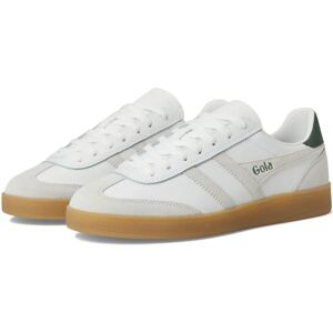 Gola Viper Leather Trainers - Leather, White/Evergreen - Sneakers Gola Viper Leather Trainers - Leather, White/Evergreen - Sneakers