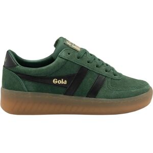 Gola GrandSlam Womens Green Black Trainers - Fashion Shoes Gola GrandSlam Womens Green Black Trainers - Fashion Shoes