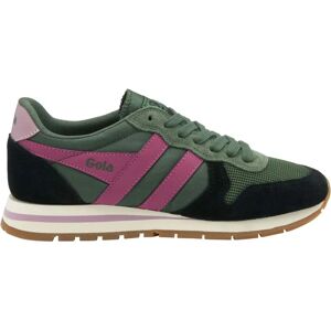 Gola Daytona Womens Fashion Trainers - Green Black - Fashion Trainers Gola Daytona Womens Fashion Trainers - Green Black - Fashion Trainers