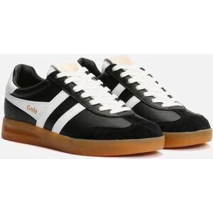 Gola Cyclone Leather Women’s Black/White/Gum Trainers - Trainers Gola Cyclone Leather Women’s Black/White/Gum Trainers - Trainers