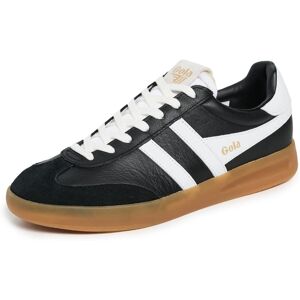 Gola Cyclone Leather Women's Black/White/Gum Trainers - Sneaker Gola Cyclone Leather Women's Black/White/Gum Trainers - Sneaker