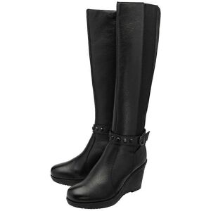 Ravel Arkle Womens Knee High Leather Wedge Boots - Boots Ravel Arkle Womens Knee High Leather Wedge Boots - Boots