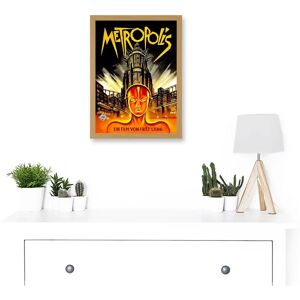 Artery8 - Metropolis 1927 - A4 - Wall Art Print Artery8 - Metropolis 1927 - A4 - Wall Art Print