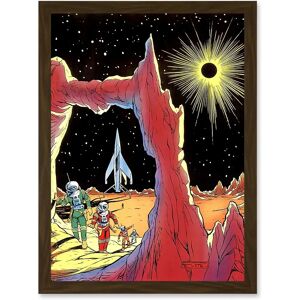 Artery8 - A4 - Framed - brown - Artwork Artery8 - A4 - Framed - brown - Artwork