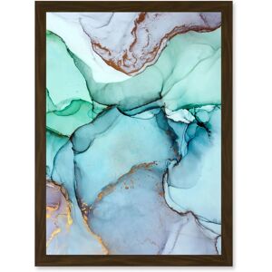 Artery8 - Abstract Paint - Pastel Green - Framed Wall Art Artery8 - Abstract Paint - Pastel Green - Framed Wall Art