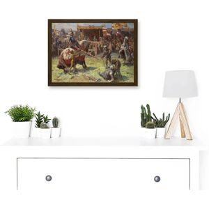 Artery8 - Landscape Medieval Knights Jousting - Art Print Artery8 - Landscape Medieval Knights Jousting - Art Print