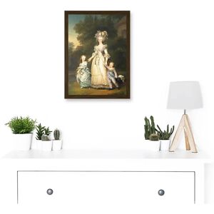 Artery8 - Marie Antoinette Portrait - Framed - Wall Art Artery8 - Marie Antoinette Portrait - Framed - Wall Art