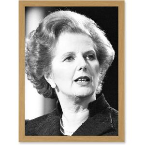 Artery8 - Margaret Thatcher Portrait - A4 - Framed wall art Artery8 - Margaret Thatcher Portrait - A4 - Framed wall art