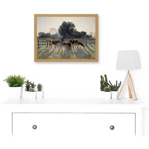 Artery8 - Elioth Gruner Spring Frost - A4 - Wall Art Artery8 - Elioth Gruner Spring Frost - A4 - Wall Art