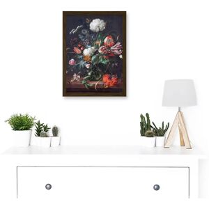 Artery8 - Vase Of Flowers - Brown - A4 - Art Print Artery8 - Vase Of Flowers - Brown - A4 - Art Print