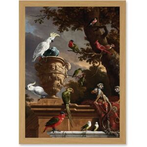 Artery8 - Hondecoeter Menagerie - Framed Art - Print Artery8 - Hondecoeter Menagerie - Framed Art - Print