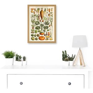 Artery8 - Millot Encyclopedia - Light oak - Framed wall art Artery8 - Millot Encyclopedia - Light oak - Framed wall art