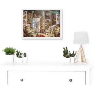 Artery8 - Panini Ancient Rome Monuments Allegory - A4 - Framed Wall Art Artery8 - Panini Ancient Rome Monuments Allegory - A4 - Framed Wall Art