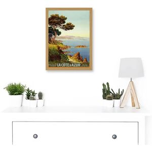 Artery8 - De Tanguy La Cote D Azur - Light Oak - Wall Art Print Artery8 - De Tanguy La Cote D Azur - Light Oak - Wall Art Print