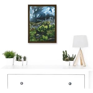 Artery8 - El Greco View Of Toledo - A4 - Art Print Artery8 - El Greco View Of Toledo - A4 - Art Print