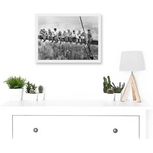 Artery8 - Lunch Atop A Skyscraper - New York City 1932 - Framed Wall Art Print Artery8 - Lunch Atop A Skyscraper - New York City 1932 - Framed Wall Art Print