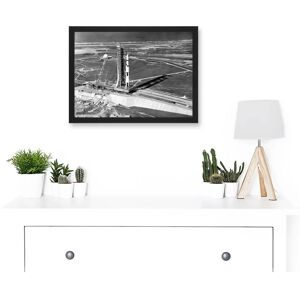 Artery8 - Space Nasa Apollo 11 Saturn V Moon Mission - A4 - Framed - Wall Art Artery8 - Space Nasa Apollo 11 Saturn V Moon Mission - A4 - Framed - Wall Art