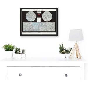 Artery8 Space NASA 1979 Moon Map - A4 - art print Artery8 Space NASA 1979 Moon Map - A4 - art print