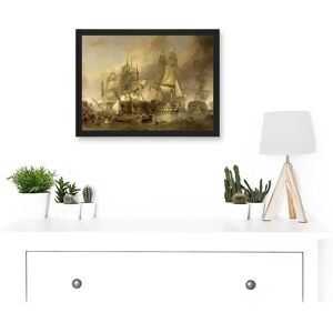Artery8 - Stanfield Battle Of Trafalgar - Black - A4 - Wall Art Print Artery8 - Stanfield Battle Of Trafalgar - Black - A4 - Wall Art Print
