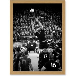 Artery8 - Coleman Rugby Union Line Out - Wall Art Artery8 - Coleman Rugby Union Line Out - Wall Art