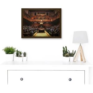 Artery8 - Banksy Devolved Parliament - brown - A4 - Print Artery8 - Banksy Devolved Parliament - brown - A4 - Print