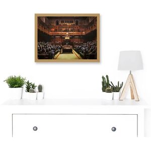 Artery8 - Banksy Devolved Parliament - Chimps - A4 - Wall Art Artery8 - Banksy Devolved Parliament - Chimps - A4 - Wall Art