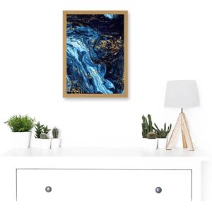 Artery8 - Abstract - DarkBlue - Watercolour - WallArt Artery8 - Abstract - DarkBlue - Watercolour - WallArt