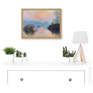 Artery8 - Monet Sunset Seine Lavacourt Winter Artery8 - Monet Sunset Seine Lavacourt Winter