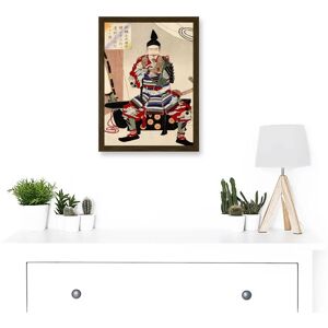 Artery8 - Yoshitoshi Japan Samurai Warrior Artwork - brown Artery8 - Yoshitoshi Japan Samurai Warrior Artwork - brown