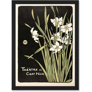 Artery8 - Auriol Program Cover Theatre Chat Noir - A4 - Framed Artery8 - Auriol Program Cover Theatre Chat Noir - A4 - Framed