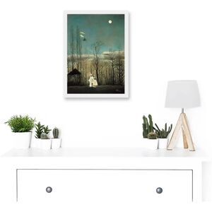 Artery8 - A Carnival Evening - White frame - A4 - Art print Artery8 - A Carnival Evening - White frame - A4 - Art print