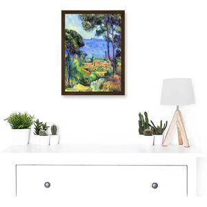 Artery8 - Cezanne Landscape L'Estaque - A4 - Artwork Artery8 - Cezanne Landscape L'Estaque - A4 - Artwork